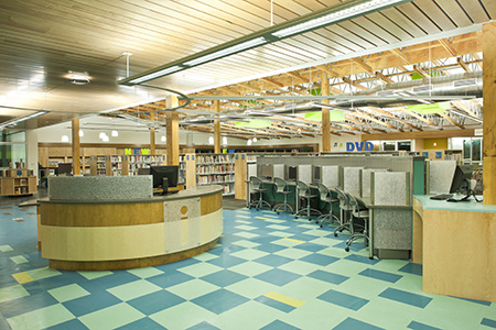 Kenai Library Inside